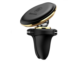 CARGADOR DE AUTO MAGNETIC AUTO AIR VENT GOLD