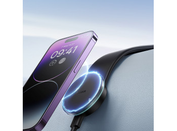 CARGADOR DE AUTO CO2 PRO MAGNETIC WIRELESS BLACK