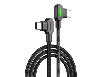 CABLE 90 DEGREE 60W TYPE-C TO C 1,5m