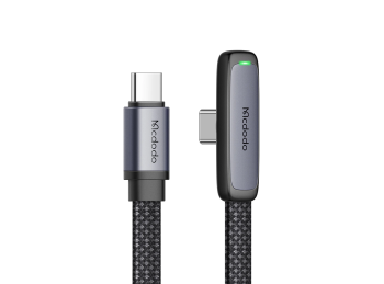 CABLE 90 DEGREE  65W TYPE C A C 1,8m ALUMIN DATA
