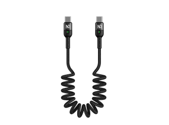 CABLE RETRACTIL 60W TYPE C TO C 1,8M
