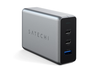 CARGADOR DE DE VIAJE 100W 2 USB C = 1 USB
