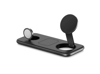 QI1 CARGADOR INALAMBRICO 3 EN 1 (CEL + WATCH + AIRPODS)