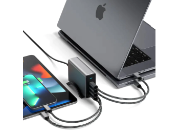 CARGADOR DE VIAJE PARED 165 W USB-C 4 GAN