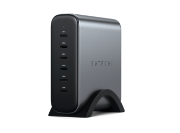 CARGADOR DE VIAJE 200W USB-C 6 PUERTOS GAN