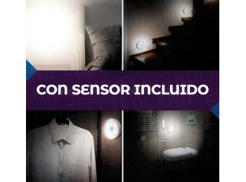 LUZ SENSOR DE MOVIMIENTO