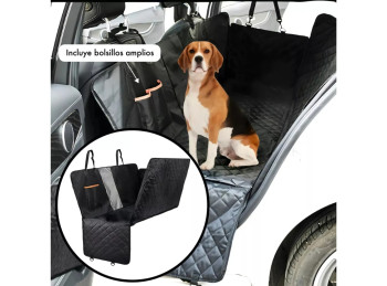 FUNDA TAPIZADO MASCOTA PARA AUTO